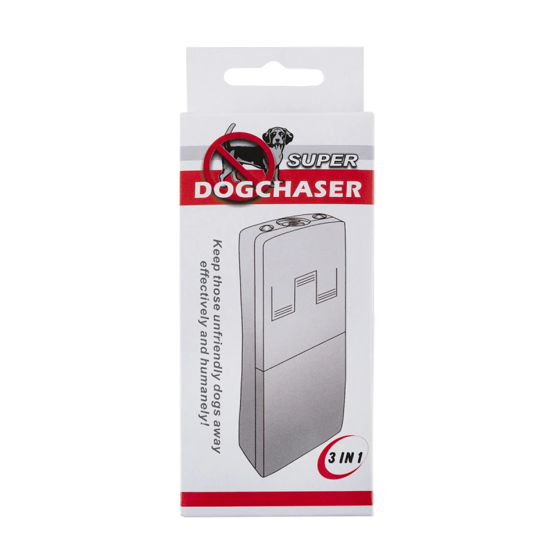 Ultradźwiękowy odstraszacz psów i kotów Safety First Dogchaser Led II 977F