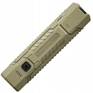 Ultrasmukła latarka ręczna Nitecore EDC07 MCT USB-C Desert Tan 1500 lm, 132 m