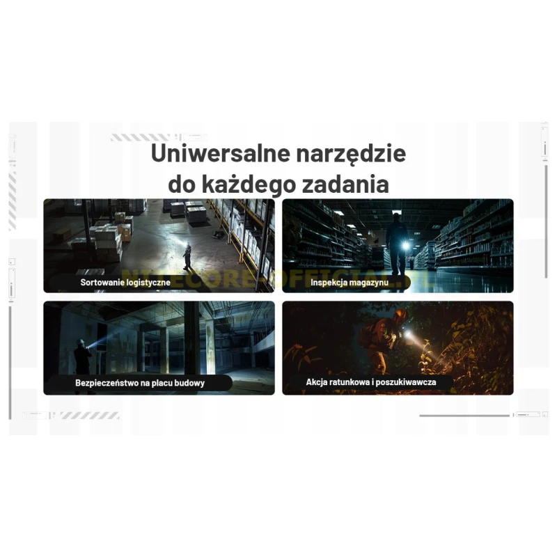 Ultrasmukła latarka ręczna Nitecore EDC07 MCT USB-C Desert Tan 1500 lm, 132 m