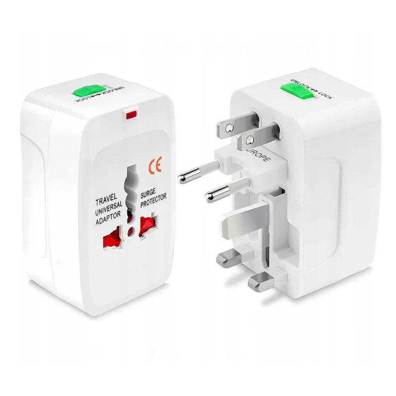 Uniwersalna przejściówka do gniazdek, adapter UK USA PL cały świat