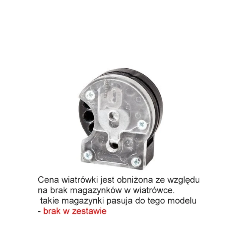 Wiatrówka PCP AirMaster Puncher 4,5 mm regulator prędkości, brak magazynków w zestawie