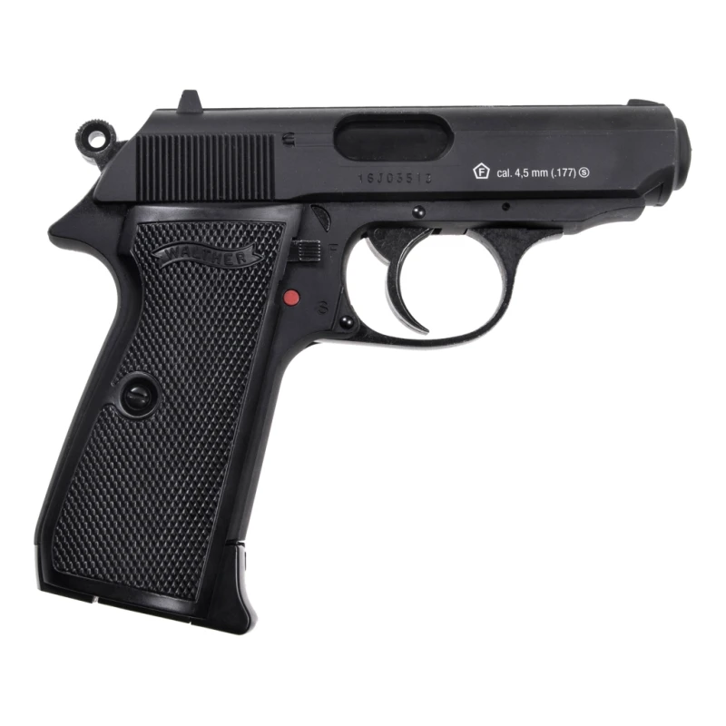 Wiatrówka Walther PPK/S Blow back - black 4,5 mm 5.8315