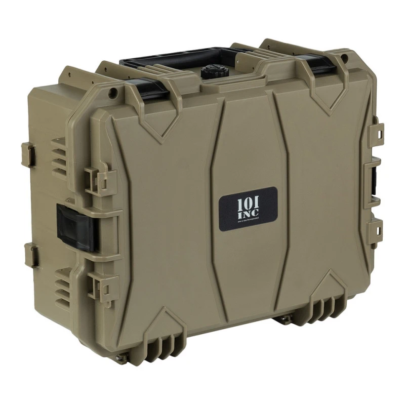 Wodoodporny kufer Walizka #5 101 INC ForceGear 47,5 cm gąbka formowalna zielona na broń, sprzęt  