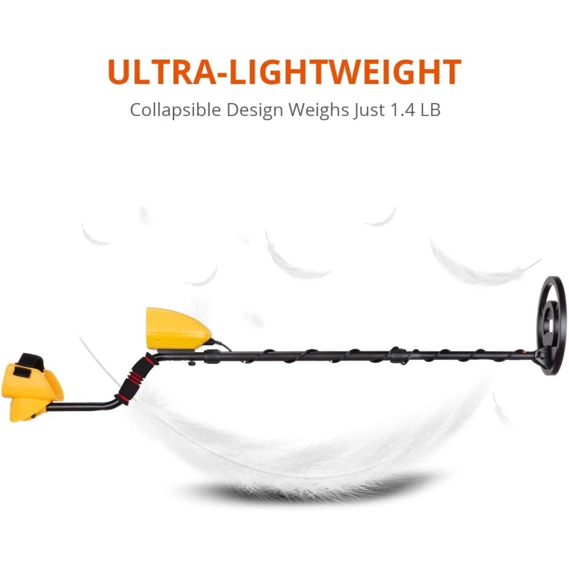 Wykrywacz metali dla początkujących Kraft&Dele KD10409 8" z rozróżnianiem metali