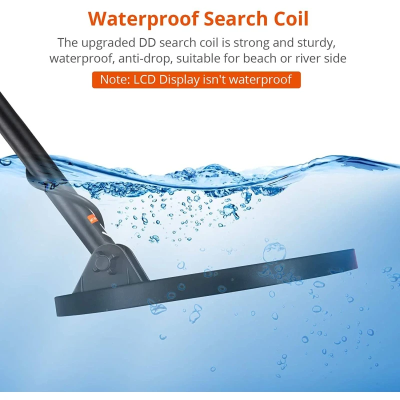 Wykrywacz metali dla początkujących Kraft&Dele KD10409 8" z rozróżnianiem metali