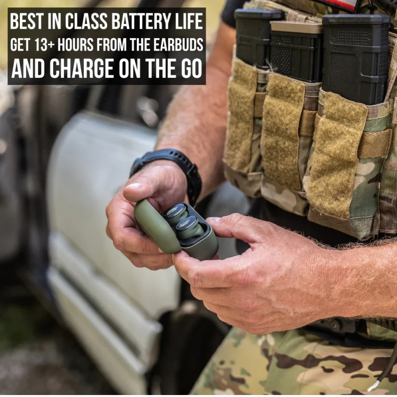 Zatyczki douszne tłumiki ISOtunes Caliber IT-18 aktywne wkładki Bluetooth