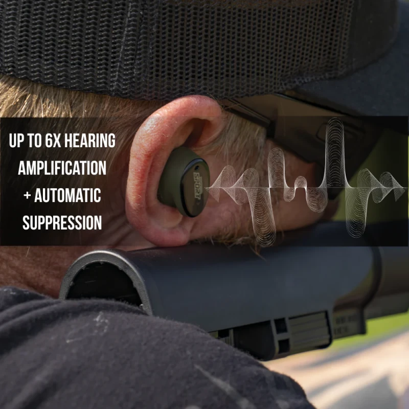 Zatyczki douszne tłumiki ISOtunes Caliber IT-18 aktywne wkładki Bluetooth