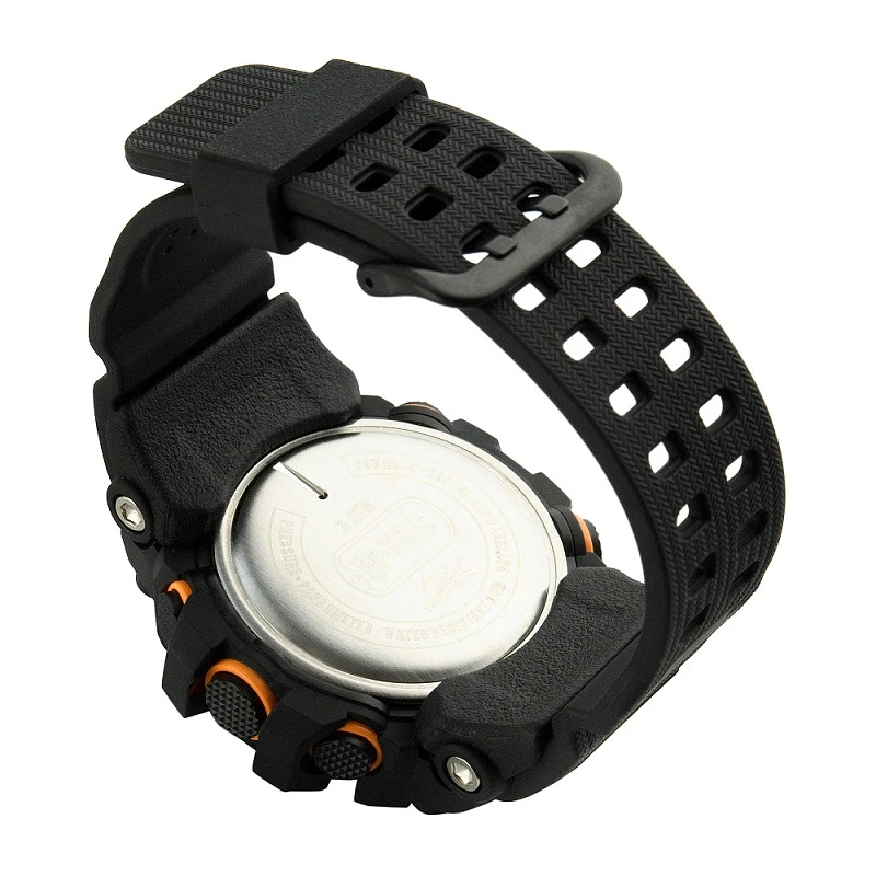 Zegarek taktyczny M-Tac Adventure barometr black/orange