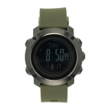Zegarek taktyczny olive M-Tac, wysokościomierz, krokomierz, liczniki 