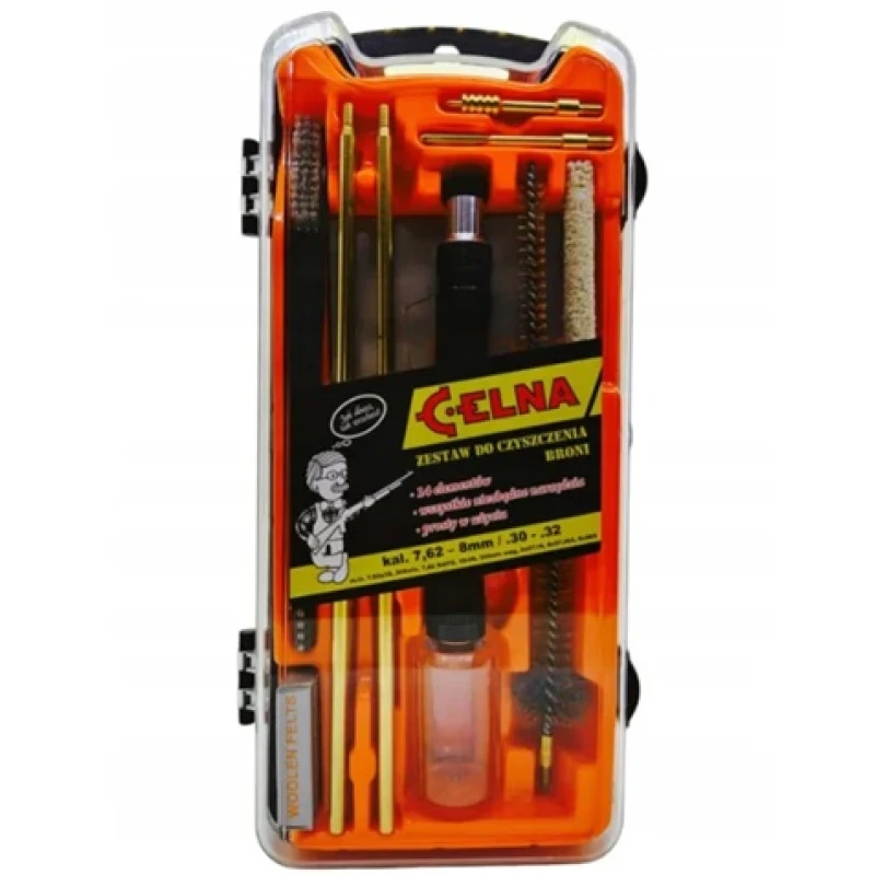 Zestaw do czyszczenia broni kulowej kal. 7,62–8mm/.30-.32 Celna CEL-Z1-30