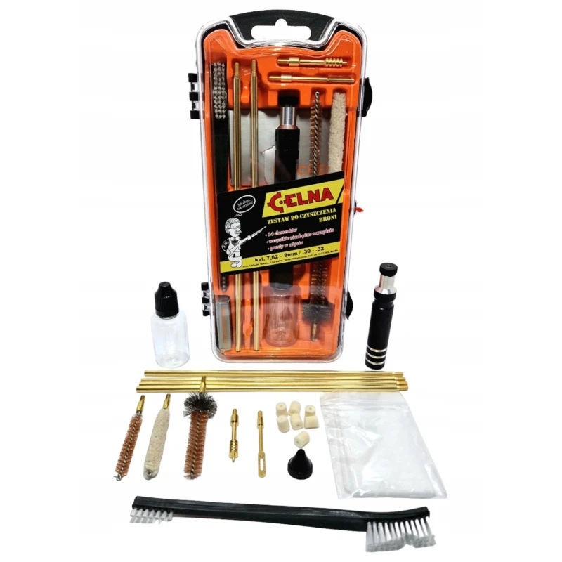 Zestaw do czyszczenia broni kulowej kal. 7,62–8mm/.30-.32 Celna CEL-Z1-30