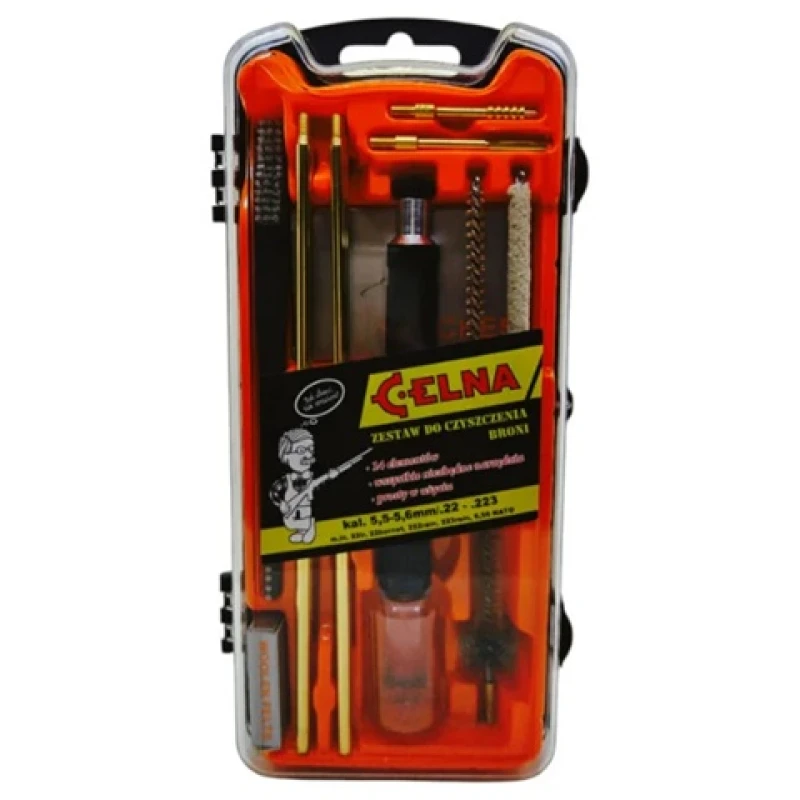 Zestaw do czyszczenia broni kulowej kal. 5,5–5,6mm/.22-.223 Celna CEL-Z1-22