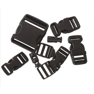 Zestaw klamr Buckle Set czarny, Mil-Tec