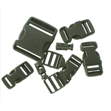 Zestaw klamr Buckle Set zielony, Mil-Tec