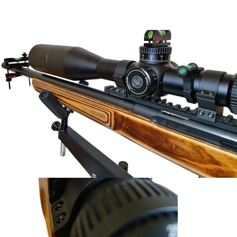 Zestaw poziomic / Przyrząd do poziomowania lunety na broni Celna