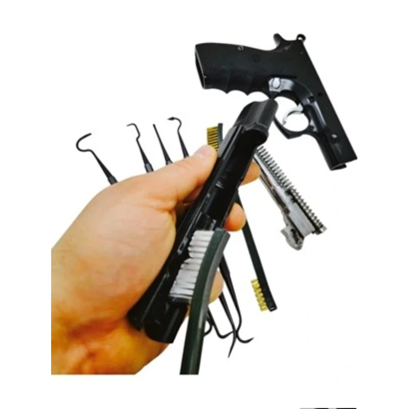 Zestaw szczotek i haków do czyszczenia broni, szczotki i haki Celna