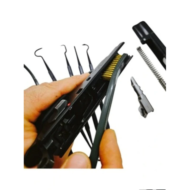 Zestaw szczotek i haków do czyszczenia broni, szczotki i haki Celna