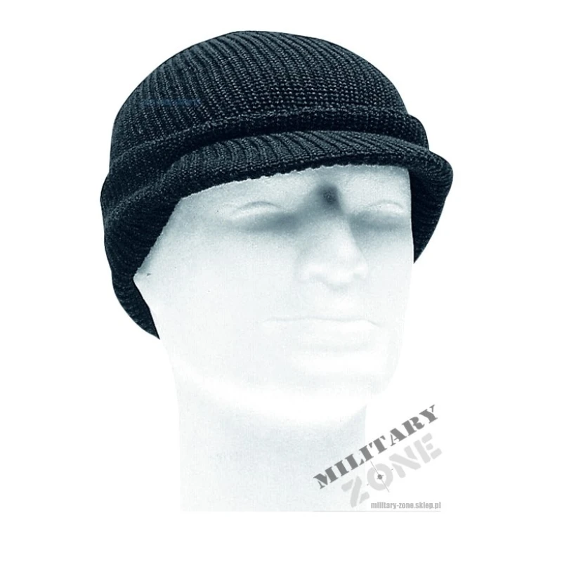 Zimowa Czapka z daszkiem JEEP CAP czarna, Black