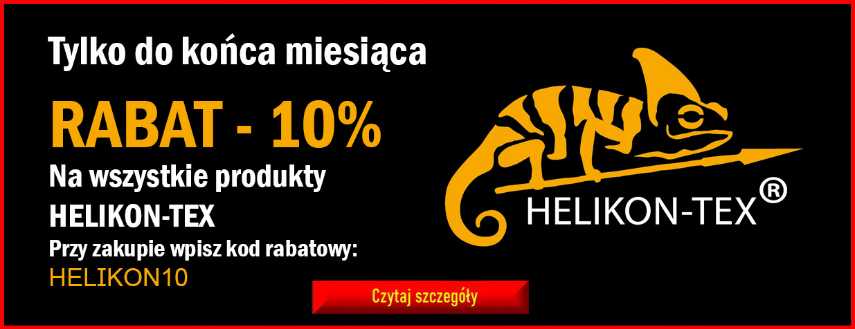 KOD RABATOWY - 10% na produkty HELIKON-TEX